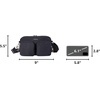 image:imageBaggallini Womens Baggallini Securtex Antitheft Treasure Crossbody 9x55 Lightweight Travel Purse With Rfid Card Slots Locking Zippers