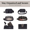 image:imageBaggallini Womens Baggallini Securtex Antitheft Treasure Crossbody 9x55 Lightweight Travel Purse With Rfid Card Slots Locking Zippers