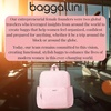image:imageBaggallini Womens Carryall Packable Backpack BlackBagg Pink