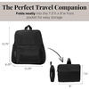image:imageBaggallini Womens Carryall Packable Backpack BlackBlack