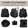 image:imageBaggallini Womens Carryall Packable Backpack BlackBlack