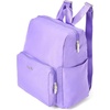 image:imageBaggallini Womens Carryall Packable Backpack BlackLavender Surf