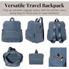 image:imageBaggallini Womens Carryall Packable Backpack BlackMist