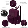 image:imageBaggallini Womens Carryall Packable Backpack BlackMulberry