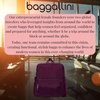 image:imageBaggallini Womens Carryall Packable Backpack BlackMulberry