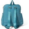 image:imageBaggallini Womens Carryall Packable Backpack BlackSeaside Blue