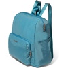 image:imageBaggallini Womens Carryall Packable Backpack BlackSeaside Blue