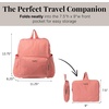 image:imageBaggallini Womens Carryall Packable Backpack BlackTerracotta