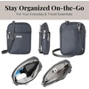 image:imageBaggallini Womens Essential Mini Crossbody BagCharcoal Gray