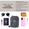 image:imageBaggallini Womens Essential Mini Crossbody BagCharcoal Gray