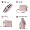 image:imageBaggallini Womens Modern Everywhere MiniBlush Shimmer