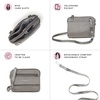 image:imageBaggallini Womens Modern Everywhere MiniSterling Shimmer
