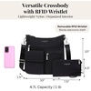 image:imageBaggallini Womens Modern Everywhere Slim CrossbodyBlack
