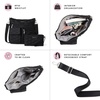 image:imageBaggallini Womens Modern Everywhere Slim CrossbodyBlack Quilt