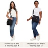 image:imageBaggallini Womens Modern Everywhere Slim CrossbodyFrench Navy