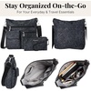 image:imageBaggallini Womens Modern Everywhere Slim CrossbodyMidnight Blossom