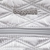 image:imageBaggallini Womens Modern Everywhere Slim CrossbodySilver Metallic Quilt