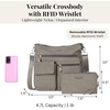 image:imageBaggallini Womens Modern Everywhere Slim CrossbodySterling Shimmer