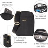 image:imageBaggallini Womens Modern Take Two Rfid CrossbodyBlack W Gold Hardware