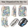 image:imageBaggallini Womens Modern Take Two Rfid CrossbodyMeadow Print