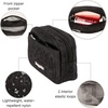image:imageBaggallini Womens Pocket Cosmetic  Lightweight Bag  Travel Essentials Makeup Organizer MiniBlack Cheetah Emboss