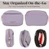 image:imageBaggallini Womens Pocket Cosmetic  Lightweight Bag  Travel Essentials Makeup Organizer MiniLilac