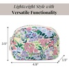 image:imageBaggallini Womens Pocket Cosmetic  Lightweight Bag  Travel Essentials Makeup Organizer MiniMeadow Print