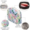 image:imageBaggallini Womens Pocket Cosmetic  Lightweight Bag  Travel Essentials Makeup Organizer MiniMeadow Print