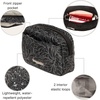 image:imageBaggallini Womens Pocket Cosmetic  Lightweight Bag  Travel Essentials Makeup Organizer MiniMidnight Blossom