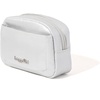 image:imageBaggallini Womens Pocket Cosmetic  Lightweight Bag  Travel Essentials Makeup Organizer MiniSilver Metallic