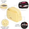 image:imageBaggallini Womens Pocket Cosmetic  Lightweight Bag  Travel Essentials Makeup OrganizerButter Yellow