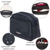 image:imageBaggallini Womens Pocket Cosmetic  Lightweight Bag  Travel Essentials Makeup OrganizerFrench Navy