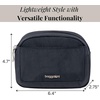 image:imageBaggallini Womens Pocket Cosmetic  Lightweight Bag  Travel Essentials Makeup OrganizerFrench Navy
