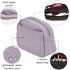 image:imageBaggallini Womens Pocket Cosmetic  Lightweight Bag  Travel Essentials Makeup OrganizerLilac