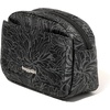 image:imageBaggallini Womens Pocket Cosmetic  Lightweight Bag  Travel Essentials Makeup OrganizerMidnight Blossom