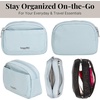 image:imageBaggallini Womens Pocket Cosmetic  Lightweight Bag  Travel Essentials Makeup OrganizerPool