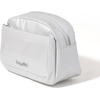 image:imageBaggallini Womens Pocket Cosmetic  Lightweight Bag  Travel Essentials Makeup OrganizerSilver Metallic