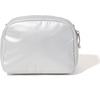 image:imageBaggallini Womens Pocket Cosmetic  Lightweight Bag  Travel Essentials Makeup OrganizerSilver Metallic