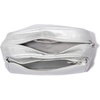 image:imageBaggallini Womens Pocket Cosmetic  Lightweight Bag  Travel Essentials Makeup OrganizerSilver Metallic