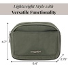 image:imageBaggallini Womens Pocket Cosmetic  Lightweight Bag  Travel Essentials Makeup OrganizerThyme