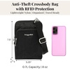 image:imageBaggallini Womens Securtex Antitheft Activity Crossbody BagBlack Cheetah