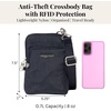 image:imageBaggallini Womens Securtex Antitheft Activity Crossbody BagFrench Navy