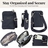 image:imageBaggallini Womens Securtex Antitheft Activity Crossbody BagFrench Navy