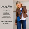 image:imageBaggallini Womens Securtex Antitheft Activity Crossbody BagIndigo Petal
