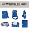 image:imageBaggallini Womens Securtex Antitheft Activity Crossbody BagLapis