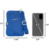 image:imageBaggallini Womens Securtex Antitheft Activity Crossbody BagLapis
