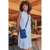 image:imageBaggallini Womens Securtex Antitheft Activity Crossbody BagMidnight Blossom Print