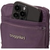 image:imageBaggallini Womens Securtex Antitheft Activity Crossbody BagMisty Purple