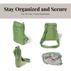 image:imageBaggallini Womens Securtex Antitheft Activity Crossbody BagMoss