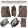 image:imageBaggallini Womens Securtex Antitheft Activity Crossbody BagPortobello